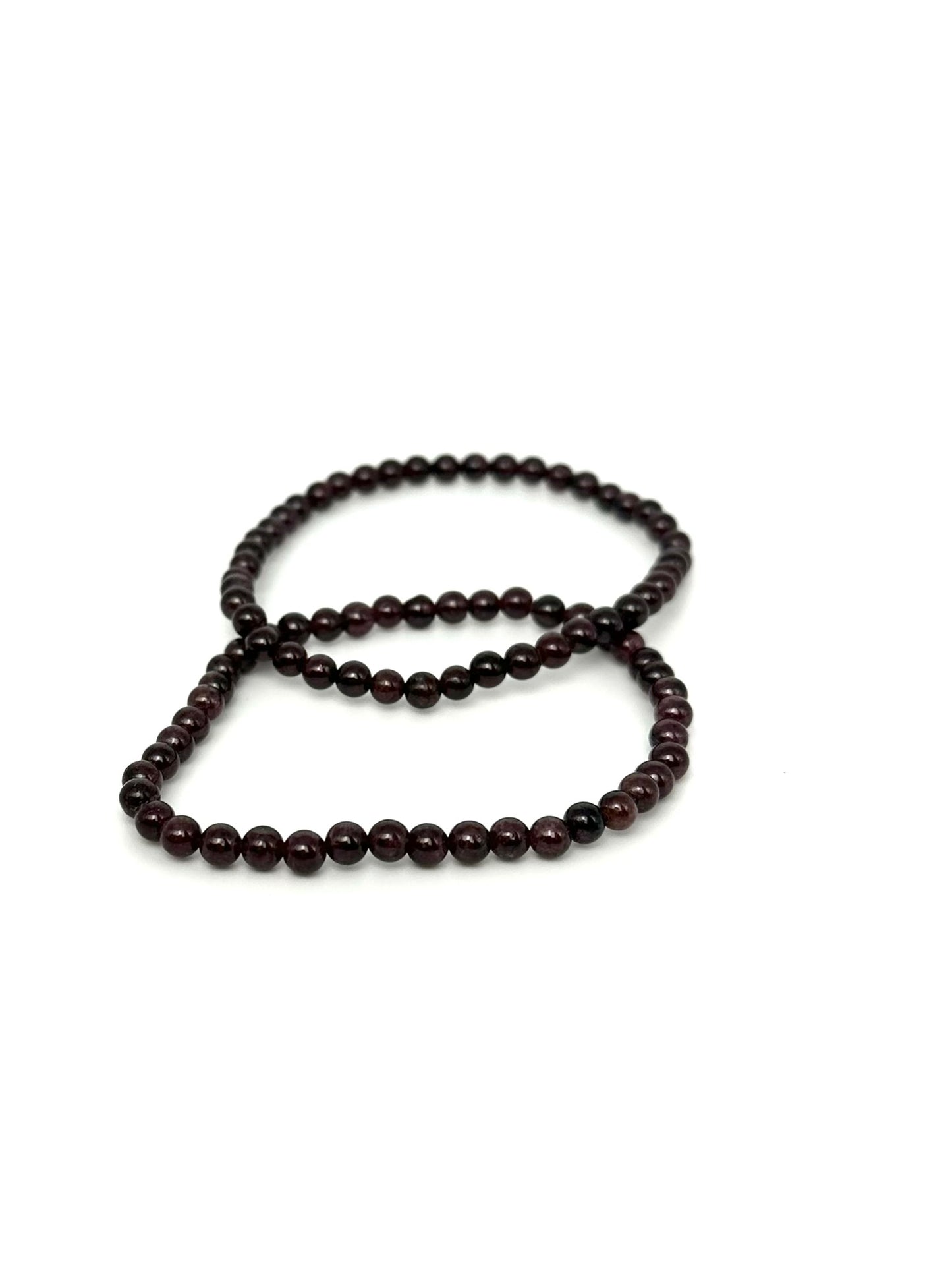 Granat Armband 4mm