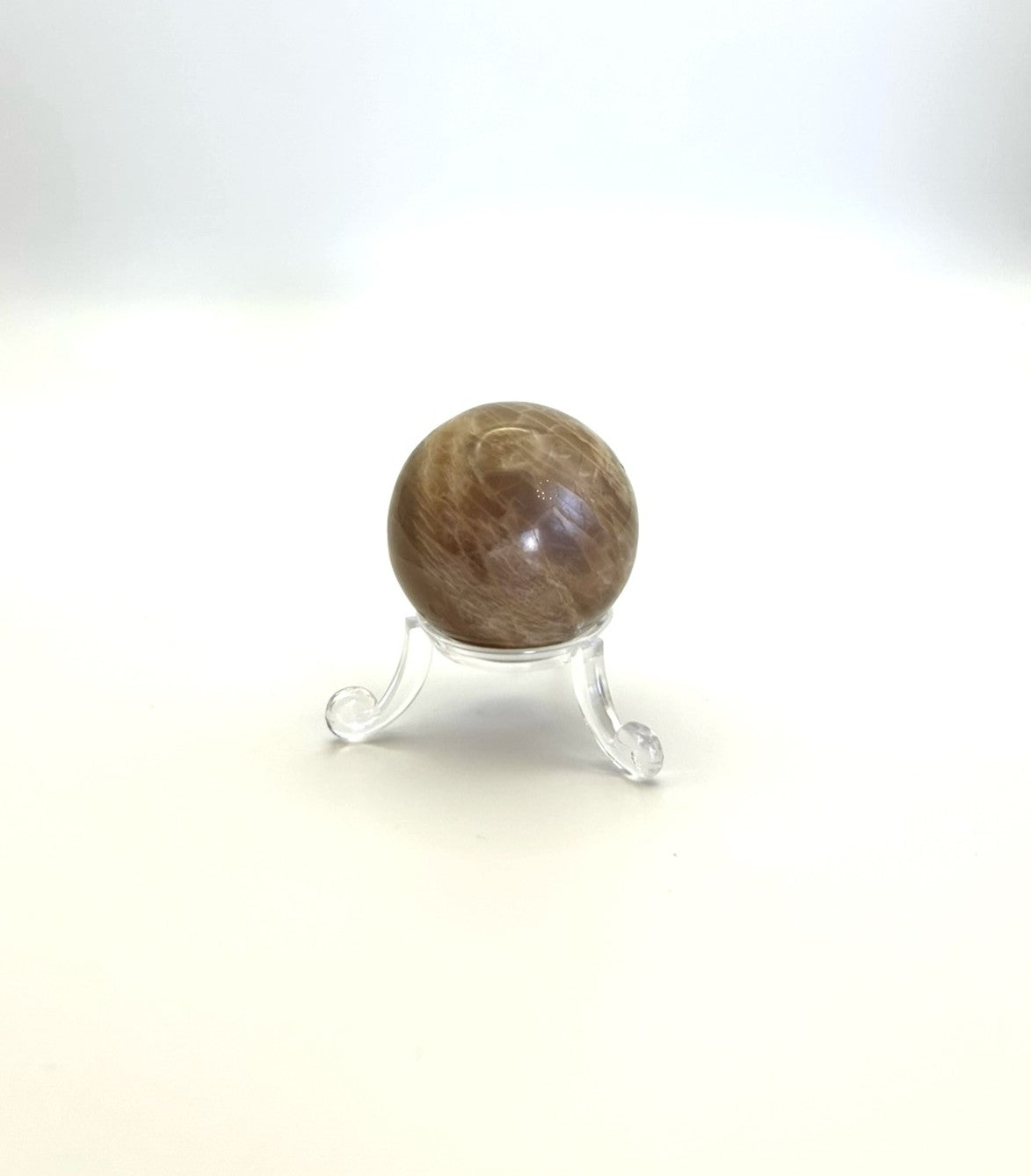 Pfirsich Mondstein Kugel PM3