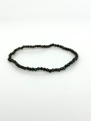 Pyrit Armband Facettiert 3mm